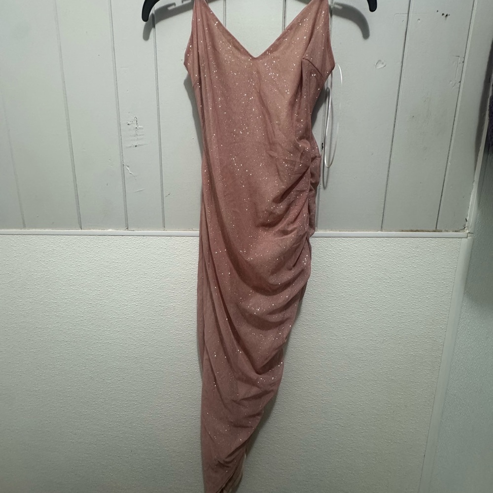Elegant Pink Evening Dress
